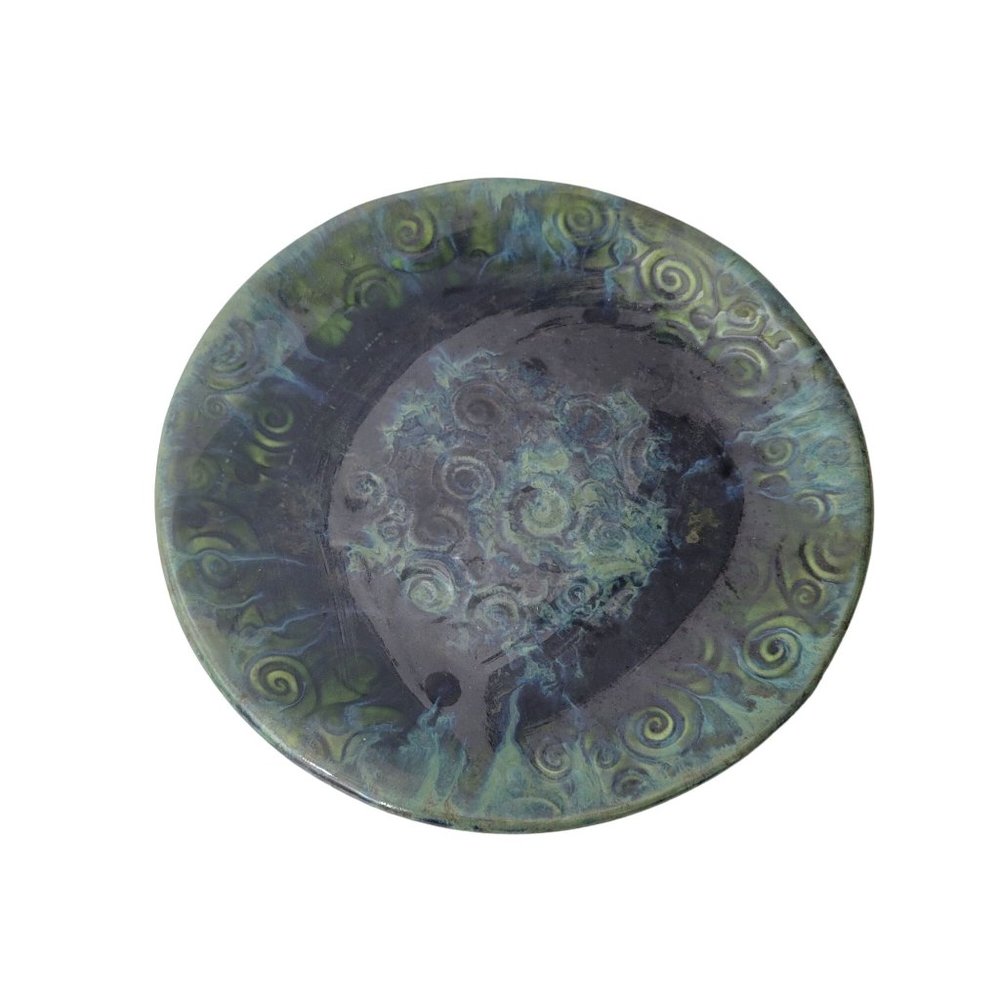 Sauer Torres Pottery Plate Studio Pottery